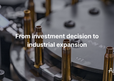 From investment decision to industrial expansion